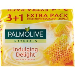 8714789699172Palmolive Sapone Milk & Honey New 4x90gr