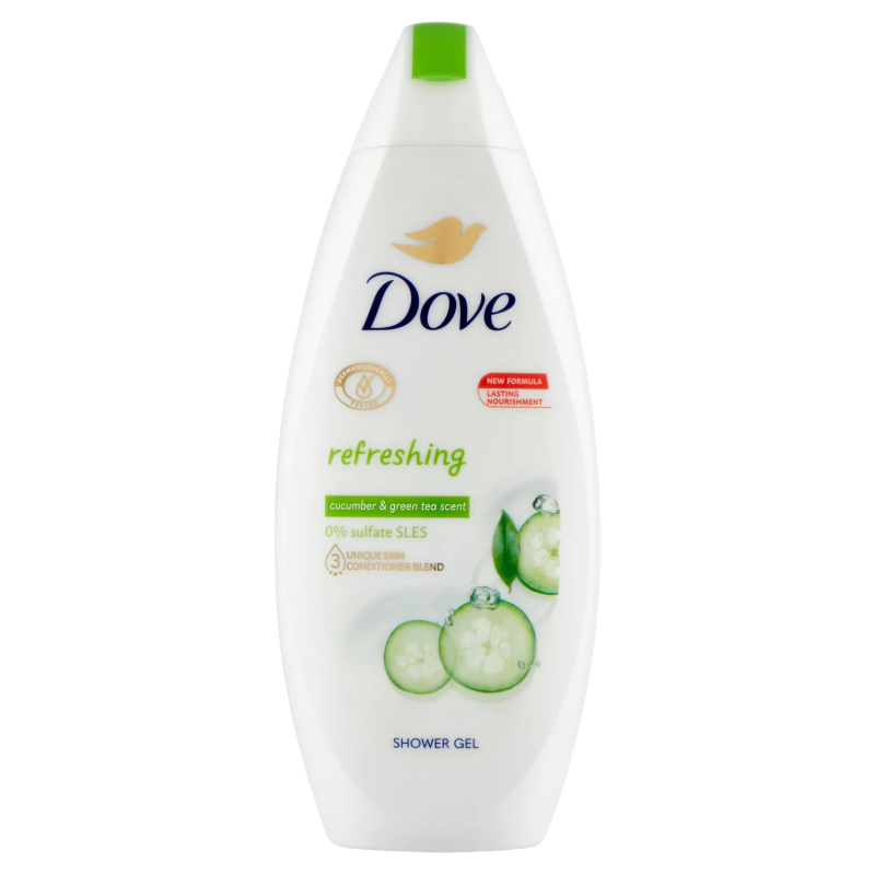 Dove Refreshing Shower Gel Cucumber & Green Tea Scent 250ml