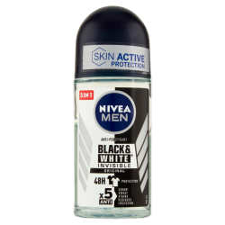 4005900388674Nivea Deodorante Roll Men Black & White Original 50ml