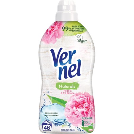 8015100576975Vernel Ammorbidente Concentrato Poenia & Tè Bianco 46 Misurini 1150ml