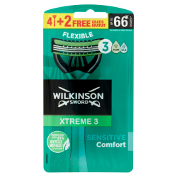 4027800383405Wilkinson Rasoio Xtreme 3 Sensitive 4+2pz