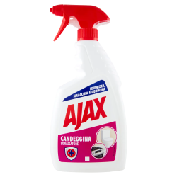 8718951591806Ajax Sgrassatore Con Candeggina Spray 675ml