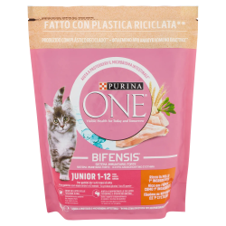 8445290071996Purina One Cat Crocchette Junior Pollo&Riso New 800gr