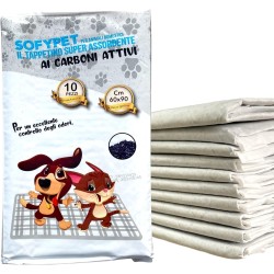 8053830881105Sofypet Tappeti Animali Carboni Attivi 60x90cm 10pz