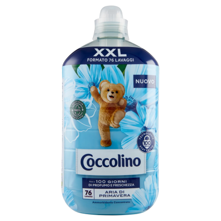 8720181351556Coccolino Ammorbidente Concetrato Aria di Primavera 76 Misurini 1750ml