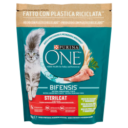 8445290598936Purina One Cat Crocchette Sterilcat Tacchino 800gr