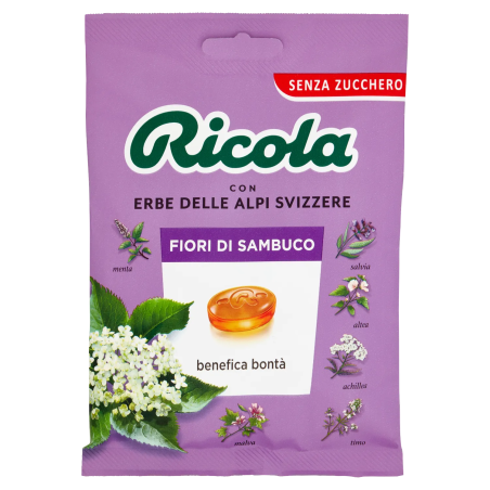 7610700601303Ricola Busta Fiori di Sambuco 70gr