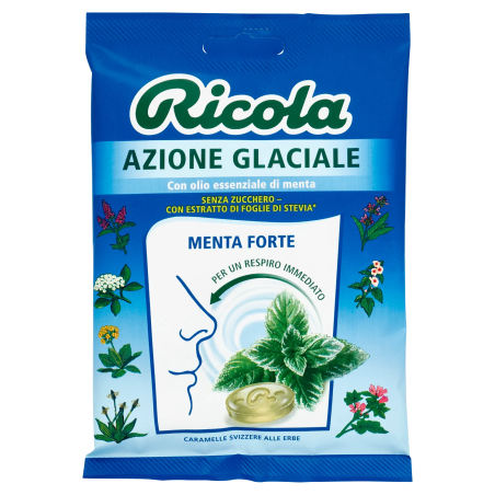 7610700003527Ricola Busta Menta Forte 70gr