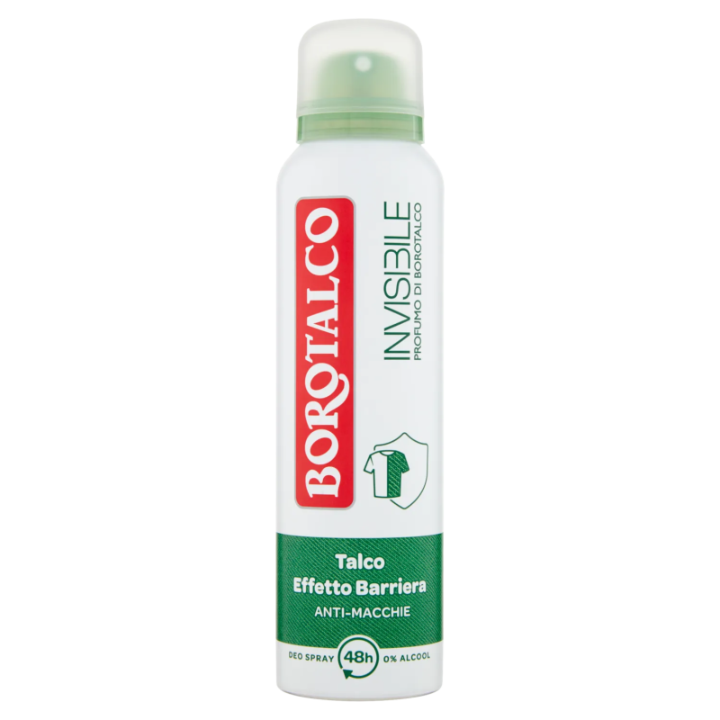 8002410045666Borotalco Deo Spray invisible Verde 150ml