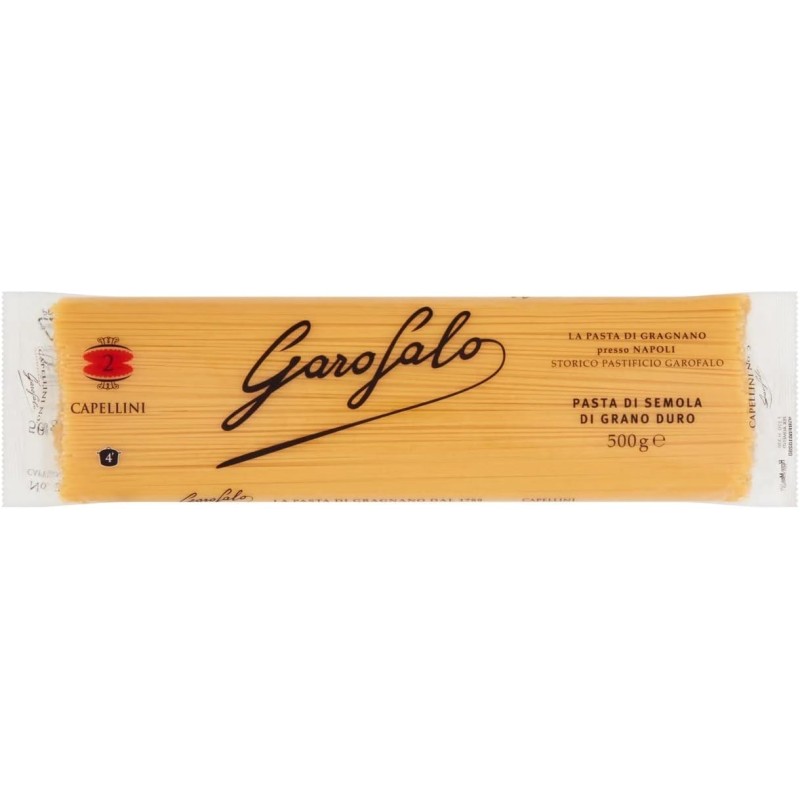8000139000287 Garofalo 002 Capellini 500gr
