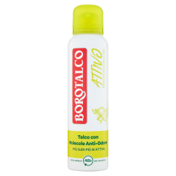 8002410045635Borotalco Deo Spray Active Giallo New 150ml