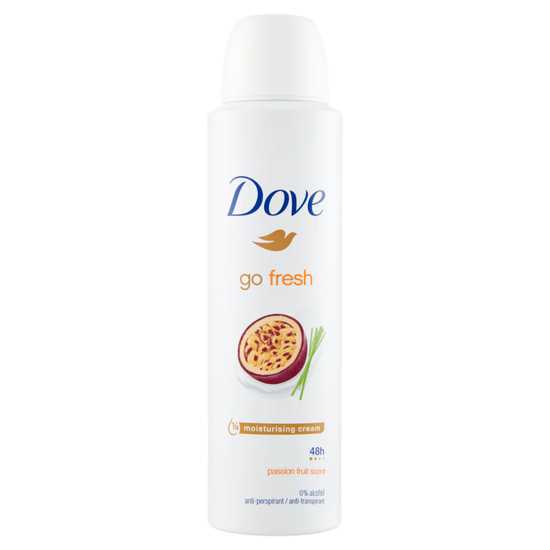 8720181202445Dove Deo Spray Go Fresh Passion Fruit 150ml