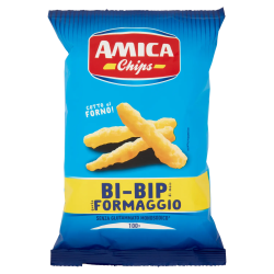 Amica Chips Bi-Bip Formaggio 100gr