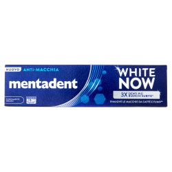 Mentadent Dentifricio White Now Antimacchia 75ml