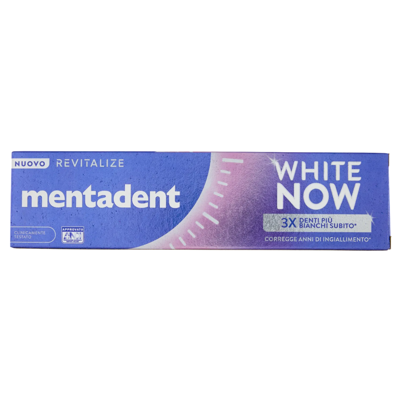 Mentadent Dentifricio White Now Revitalize 75ml