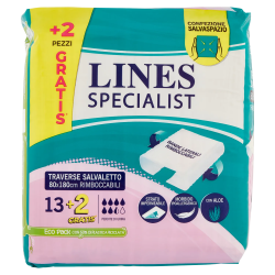 8001480505421Lines Specialist Traverse Rimboccabili 80x180cm 13+2pz
