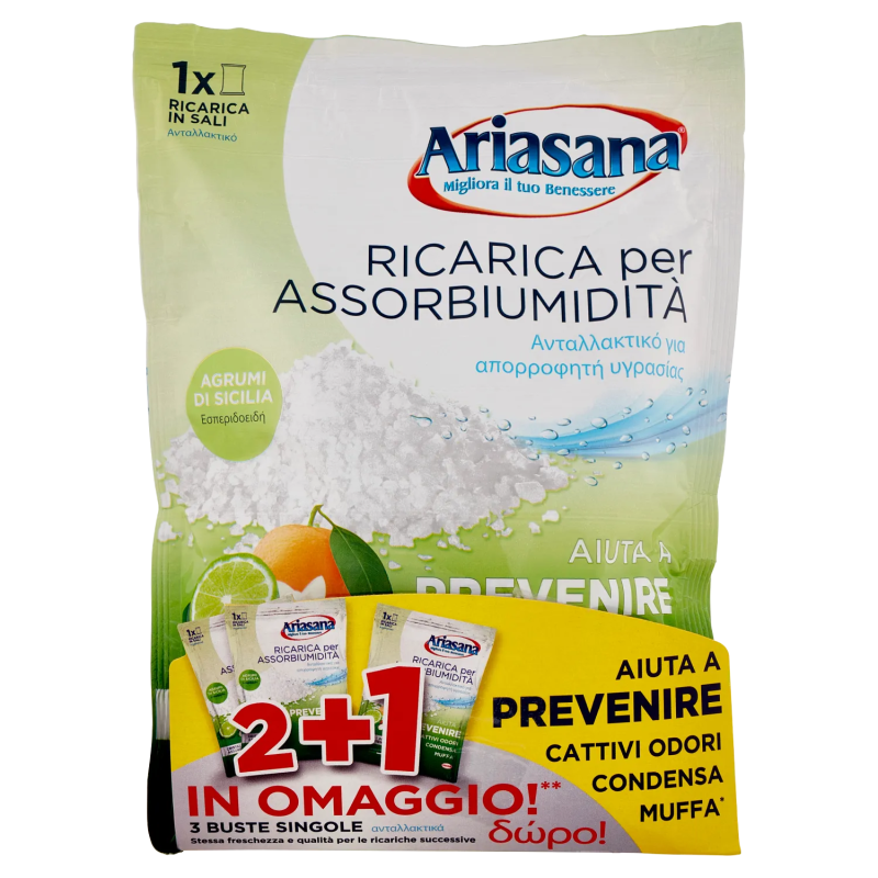 Ariasana Ricarica Agrumi 2+1 x 450gr