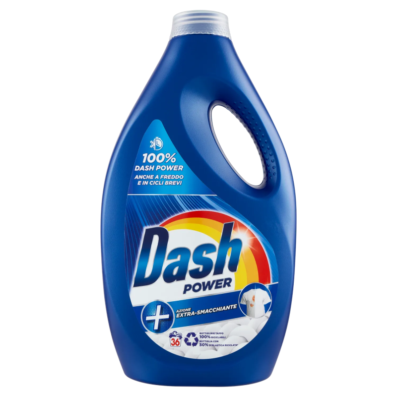 Dash Liquido Power Smacchiante 36 Misurini 1800ml