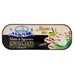 8003294531207As Do Mar Filetti di Sgombro All'Olio Extra Vergine Di Oliva 120gr