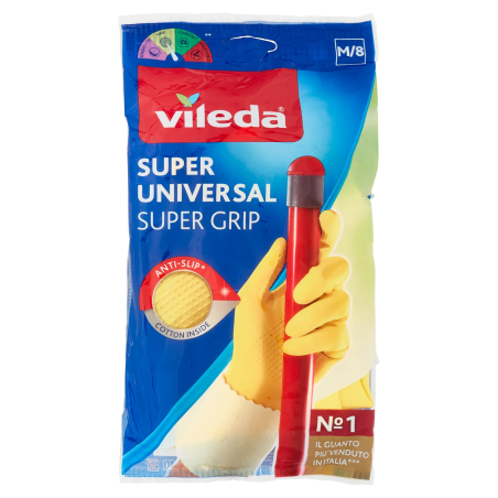 8001940003351Vileda Guanti Super Universal Media 1pz