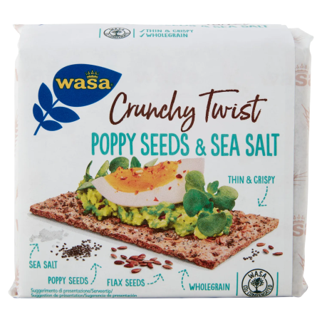 7300400482790Wasa Chruncy Twist Semi e Sale 245gr