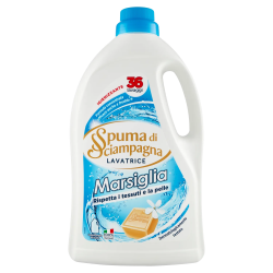 8007750017694Spuma di Sciampagna Liquido Lavatrice Marsiglia 36 Misurini 1620ml