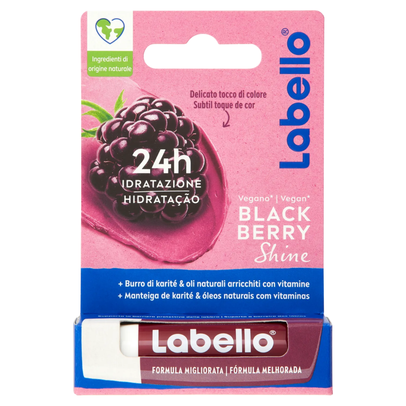 Labello Black Berry Shine 4,8gr