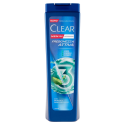 8720181429651Clear Shampoo 3in1 Freschezza Attiva 225ml