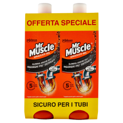 5000204275742Mr. Muscle Idraulico Gel Bipacco 2x1000ml
