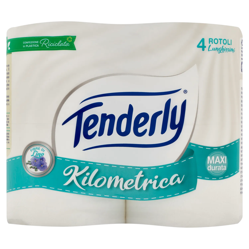 8005892348898Tenderly Kilometrica Carta Igienica 4 Rotoli 1pz