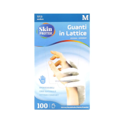 8024151425026Skinprotek Guanti Lattice Medium Con Polvere 100pz
