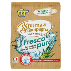 8007750015102Spuma Di Sciampagna Polvere Eco Ricarica Fresco 22 Misurini 990gr