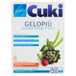 8003980030007Cuki Sacchetti Gelo Piccolissimo 40pz