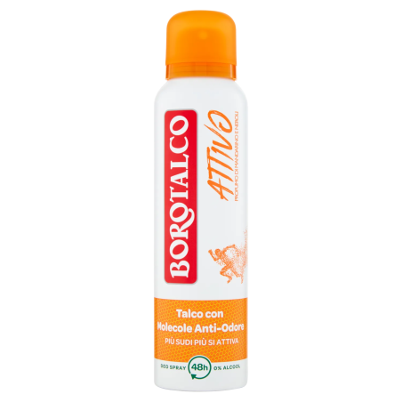 8002410045659Borotalco Deo Spray Attivo Arancio 150ml