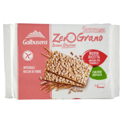 8002190002927Galbusera Zerograno Crackers Integrali 10x36gr