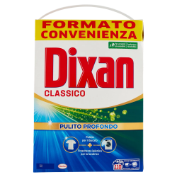 8015100577521Dixan Polvere Classico 110 Misurini 6050gr