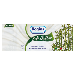8004260012041Regina Fazzoletti Soft Bamboo 10pz