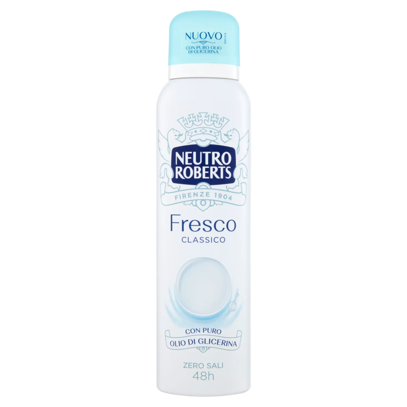 8002410012064Neutro Roberts Deo Spray Fresco Blu New 150ml