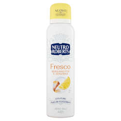 8002410011906Neutro Roberts Deo Spray Fresco Giallo New 150ml
