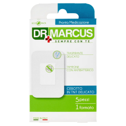 8058090003342Dr. Marcus Pronta Medicazione Cerotti In TNT 7x5cm 5pz