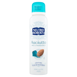 8002410011937Neutro Roberts Deo Spray Asciutto - Iris & Mandorla 150ml