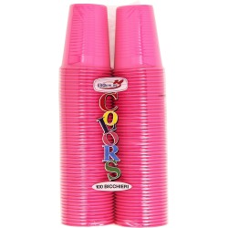 8005090026611Dopla Bicchieri Riutilizzabili Fucsia 200ml 100pz
