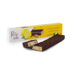 8010746097068Perle Di Sole Torrone Morbido Al Gusto Di Limoncello - Fondente 150gr