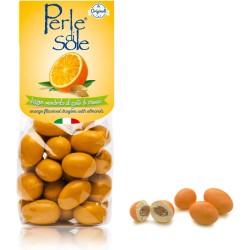 8010746110866Perle Di Sole Dragèes Mandorla Al Gusto Di Arancia 150gr