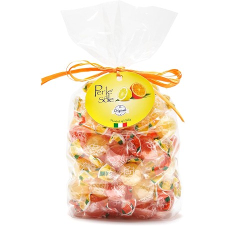 8010746111818Perle Di Sole Caramelle Al Gusto Di Limone e Arancia 500gr