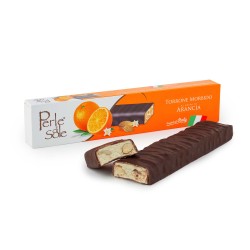 8010746114932Perle Di Sole Torrone Morbido AlGusto Di Arancia - Fondente 150gr