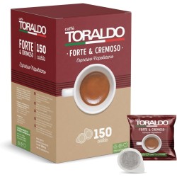 8024608010904Toraldo Caffe' Forte & Cremoso 150 Cialde 1pz