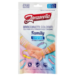 8017331089248 Zanzarella Braccialetti Colorati Family 25pz