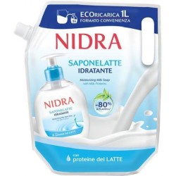 8003510031023Nidra Sapone Liquido Eco Ricarica Latte 1000ml