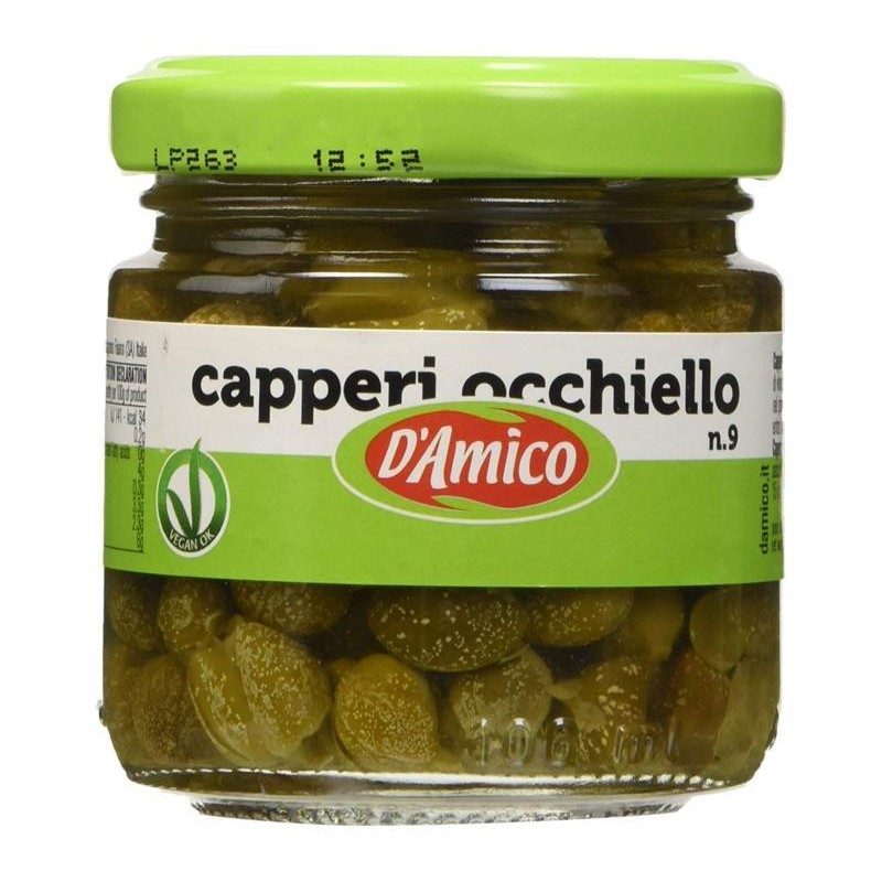 80115489 D'amico Capperi All'aceto N.09 103gr 80115489 D'amico Capperi All'aceto N.09 103gr